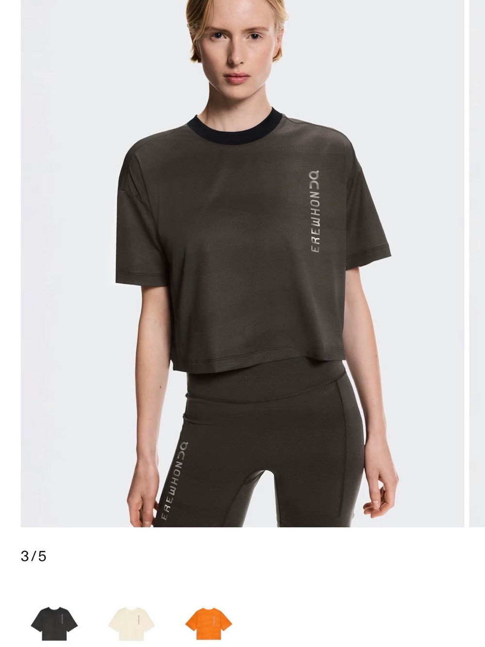 On Running Cropped T-Shirts